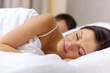 © Syda Productions - happy couple sleeping in bed