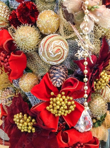 Detail from beautiful Christmas tree © Suphatthra China