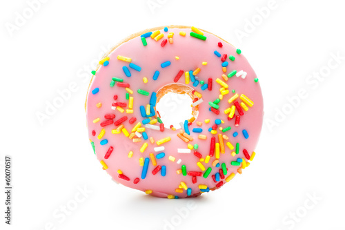 Fotografía Delicious donut with sprinkles