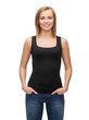 © Syda Productions - woman in blank black tank top