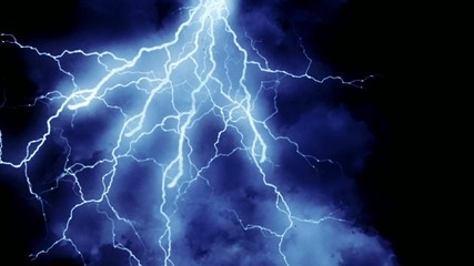 blue lightning