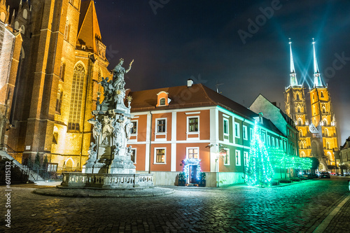 Naklejka - mata magnetyczna na lodówkę Wroclaw, Poland