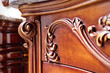 canvas print picture - Detail of closed drawers