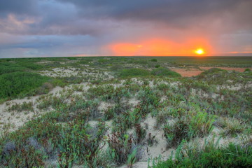 Wall Mural - The Nullarbor sunsets in Australia