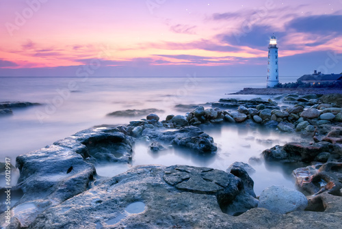 Naklejka na drzwi Lighthouse