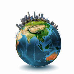 Wall Mural - earth planet