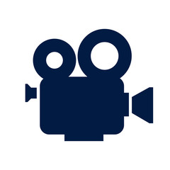 Cinema camera icon