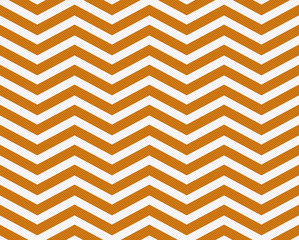 Dark Orange and White Zigzag Textured Fabric Background