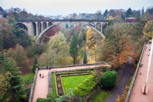 Adolphe Bridge In Luxembourg