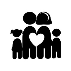 Sticker - family design