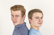 © travelview - portrait of handsome brothers