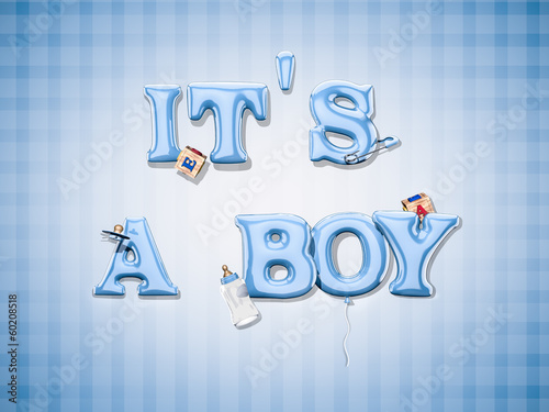 It is a boy картинки