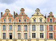 Arras France Flemish style buildings, main square of Grand Place