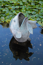 Metal Fish Statue