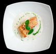 Braised fish fillet with froth sauce