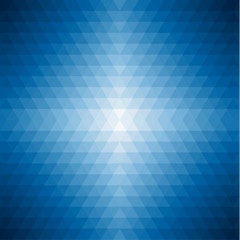 Wall Mural - blue mosaic background