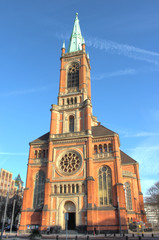 Wall Mural - Johanneskirche Düsseldorf