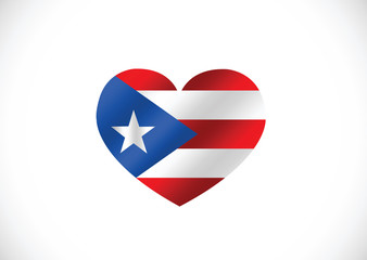 Poster - Puerto Rico flag