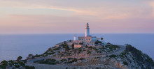 The Lighthouse On The Island Of Mallorca, Spain