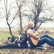 © Eugenio Marongiu - couple in love playing serenade with guitar