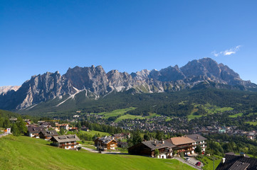 Canvas Print - Cortina d´Ampezzo - Dolomiten - Alpen