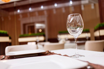 Poster - Tables set for meal