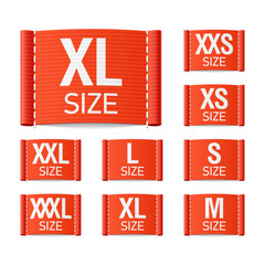 size clothing labels