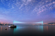 Istanbul, Bosphorus Bridge in the morning