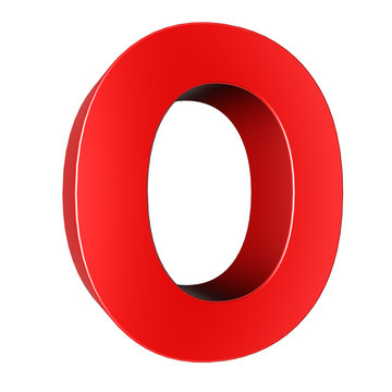 3d letter collection - O