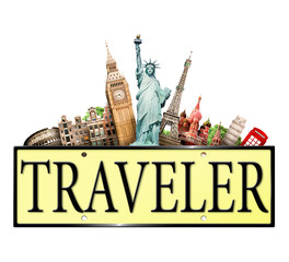 Wall Mural - traveler