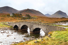 Bridge At Sligachan, Isle Of Skye , Scotland