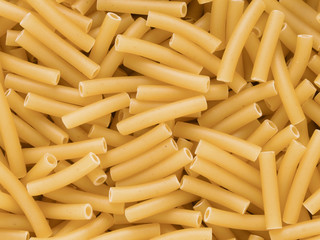 Sticker - macaroni pasta tubes food background