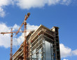 © pingvin57 - Cranes at a construction site