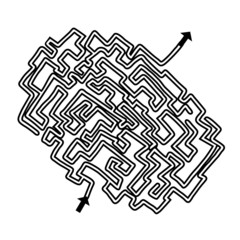 Sticker - Lost maze game