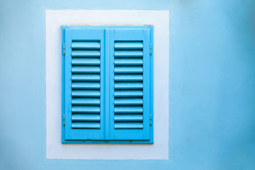 Blue window