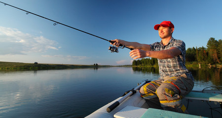 Wall Mural - Fisherman