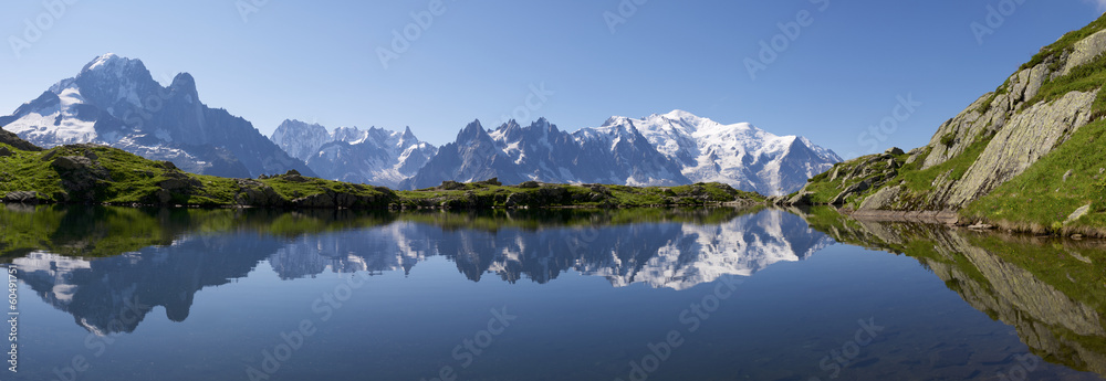 Mont Blanc - obrazy, fototapety, plakaty 