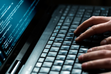 computer crime concept