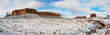 Monument Valley panorama in winter