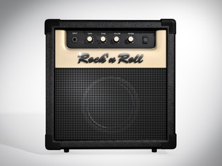 Rock'n Roll amplifier. Front view