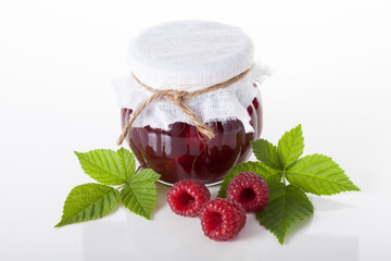 Sticker - Traditional recipe raspberry confiture