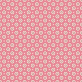 Floral vector seamless pattern with dots (tiling).