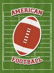 Poster - american football