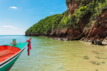 Boat at Island