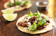 Authentic Mexican Tacos With Beef