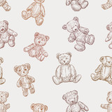 pattern of teddy bears