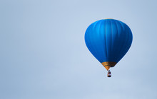 Blue Balloon In The Blue Sky
