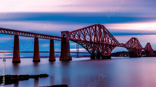 Obraz na płótnie Forth Bridge Edinburgh
