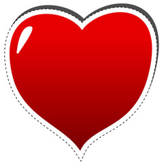 Canvas Print - Heart icon