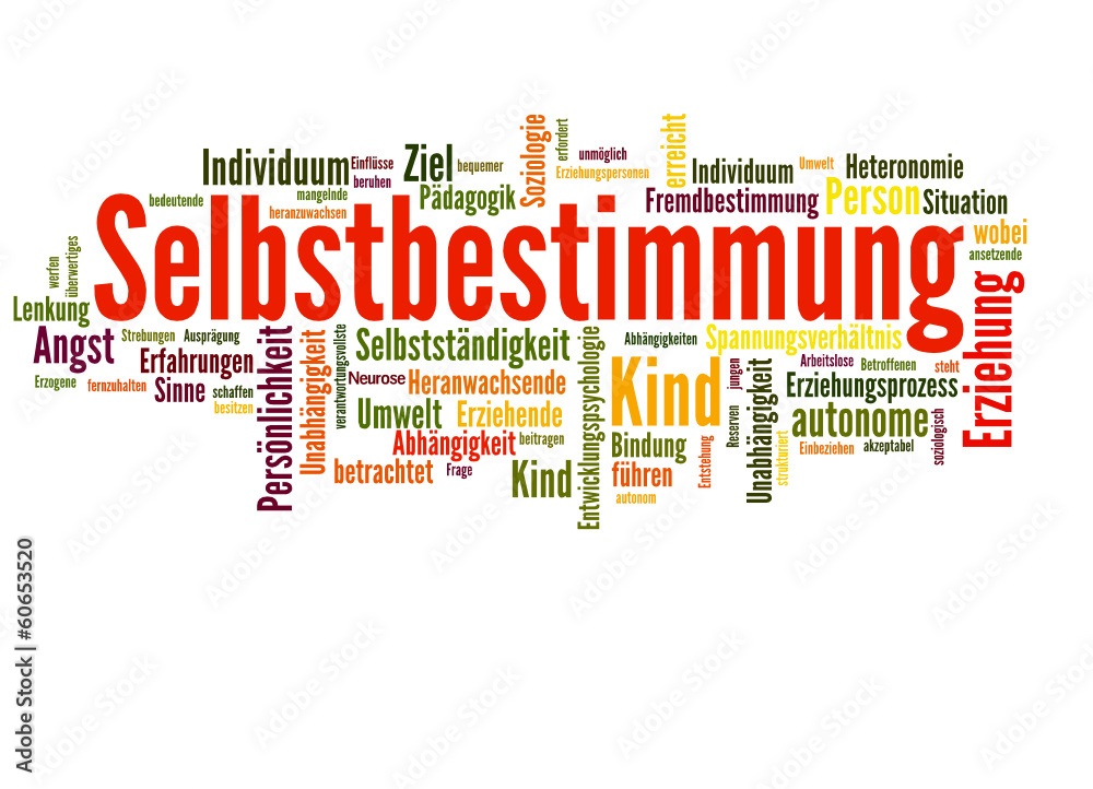 Selbstbestimmung (Selbständigkeit, Autonomie) Stock Vector | Adobe